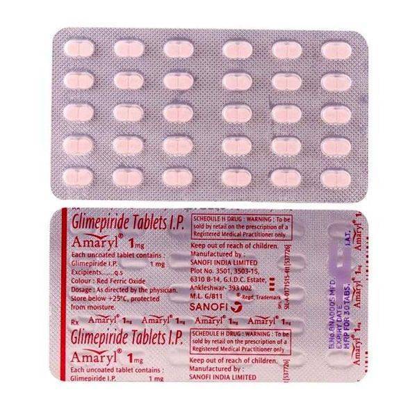 Amaryl-M-1-mg-Tablet Amaryl M