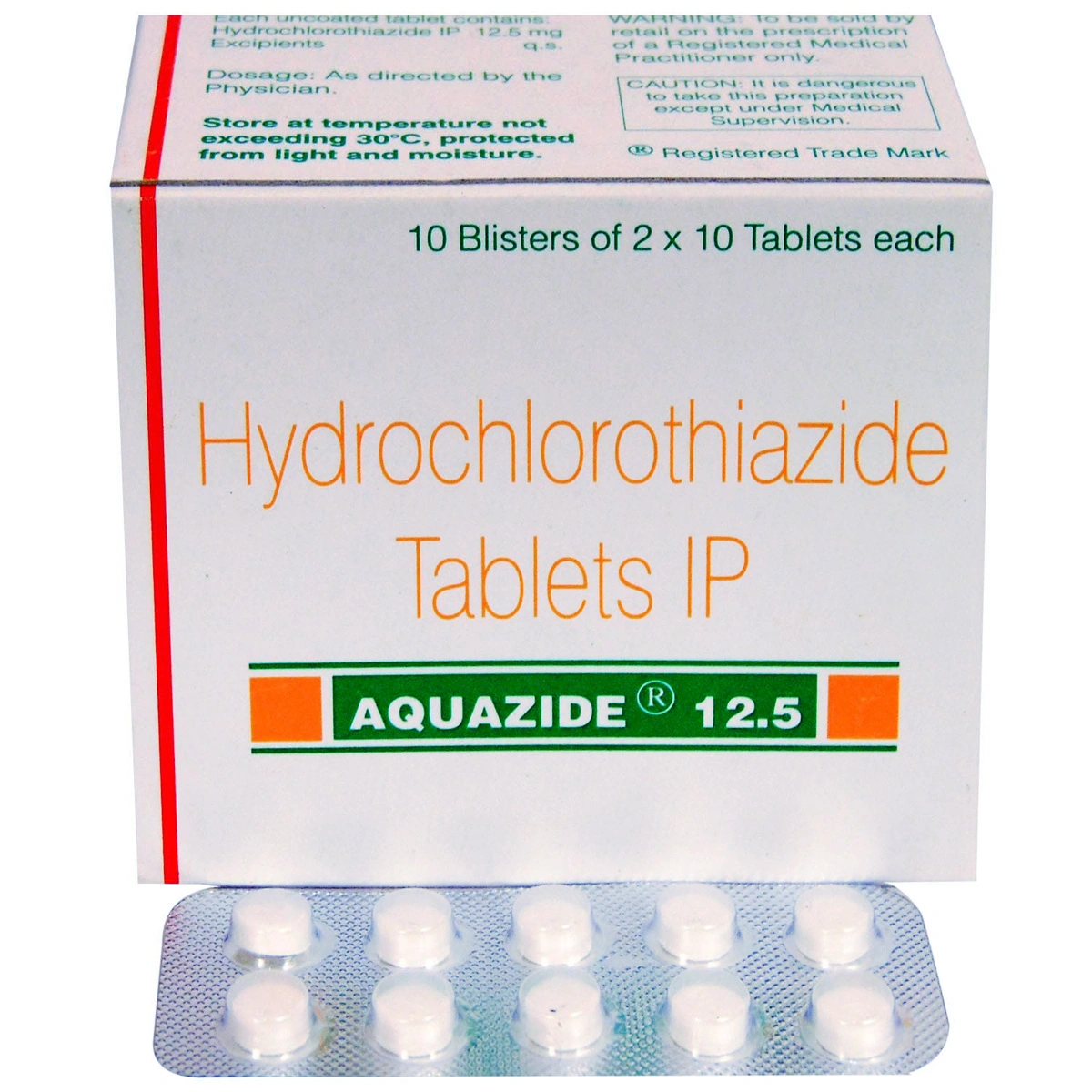 Aquazide, Hydrochlorothiazide