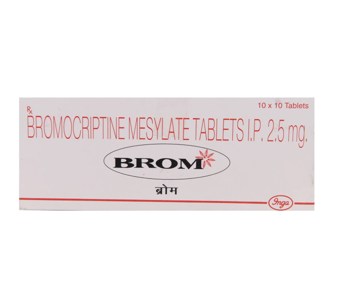 Brom, bromocriptine