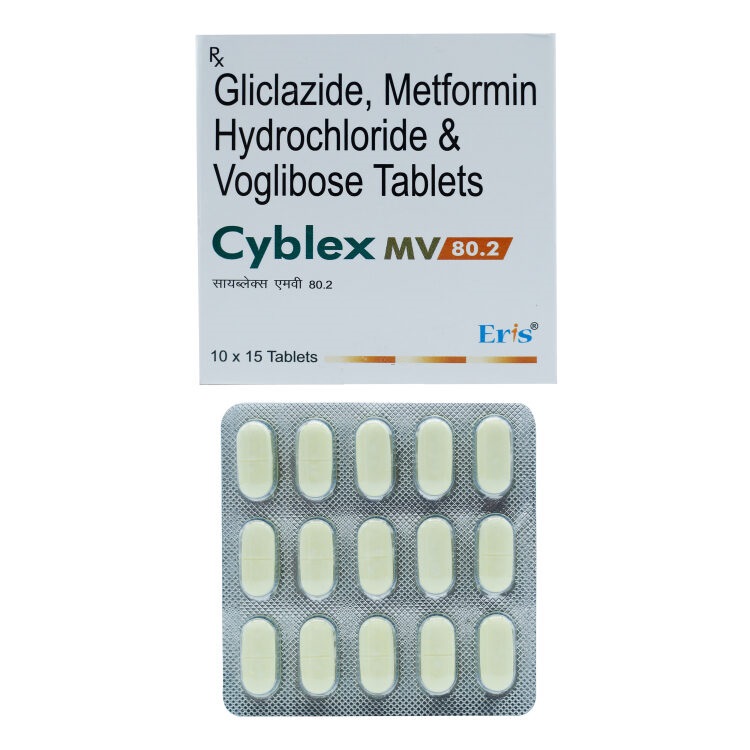 Cyblex MV, Metformin, Gliclazide, Voglibose