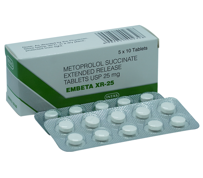 Embeta XR-25, Metoprolol