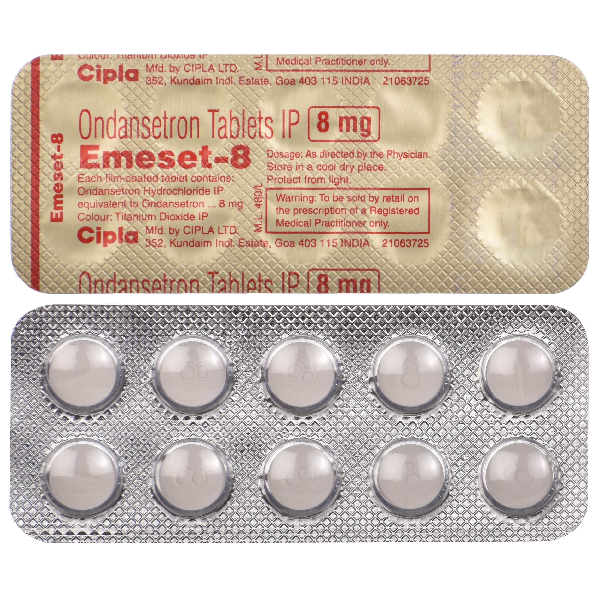 Emeset,Ondansetron