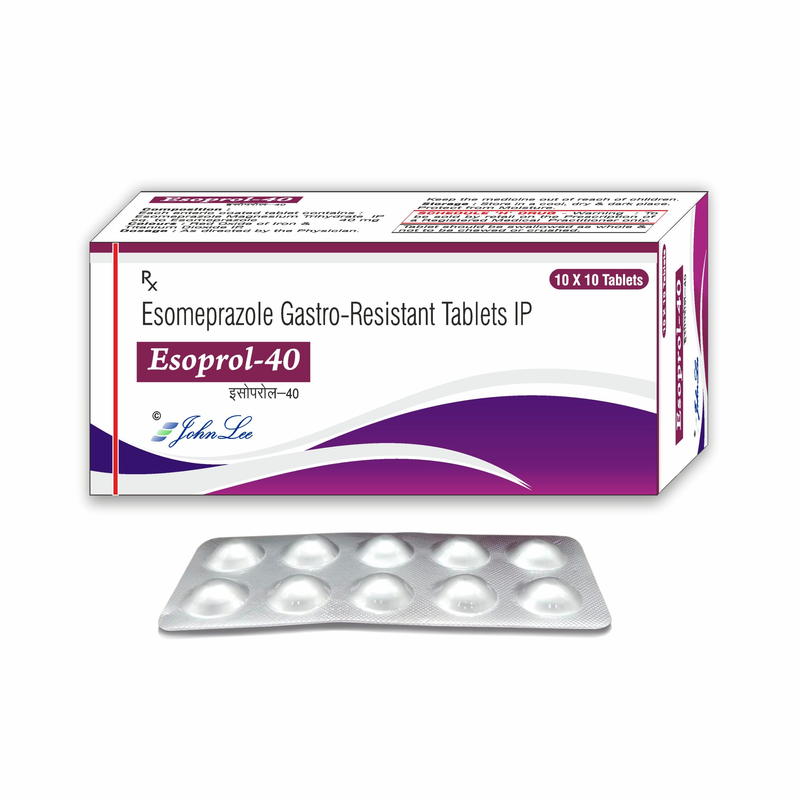 Esoprol, Esomeprazole
