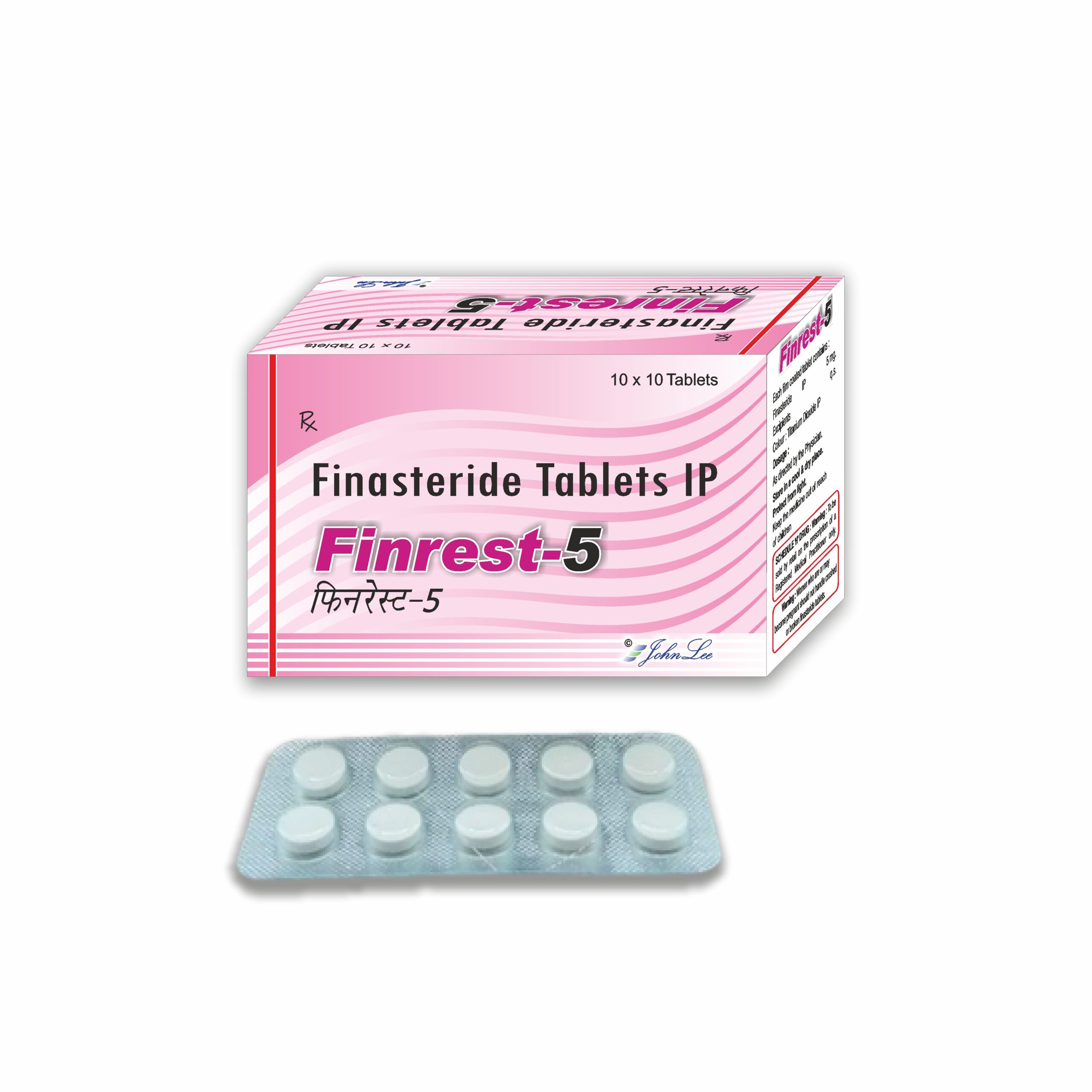 Finrest, Finasteride