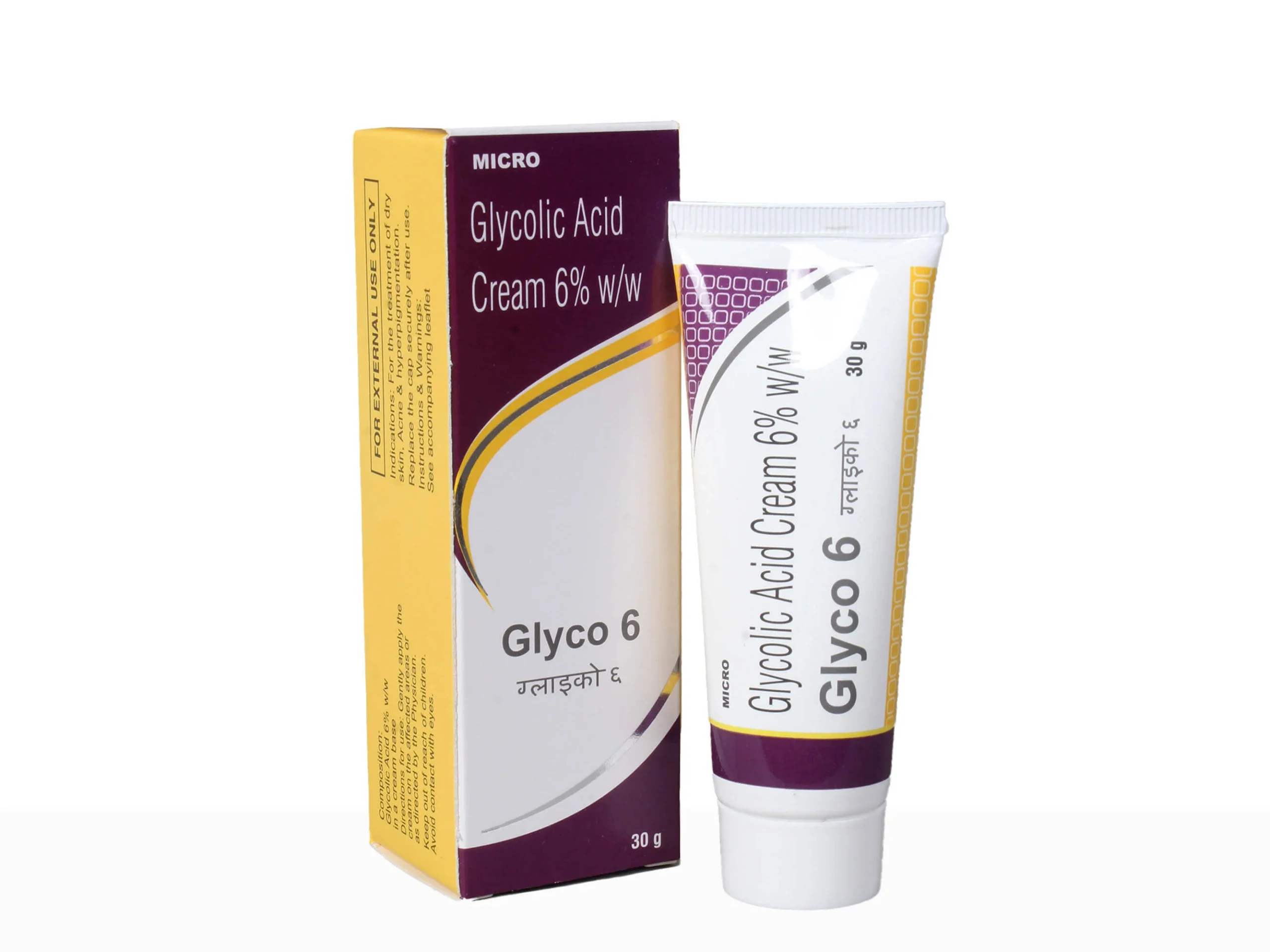 Glyco Cream, Glycolic Acid