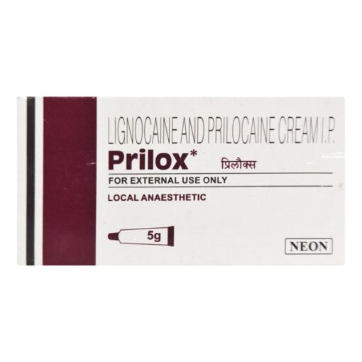 Prilox Cream, Lidocaine, Prilocaine