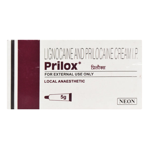 Prilox-Cream-5-g Prilox Cream, Lidocaine, Prilocaine