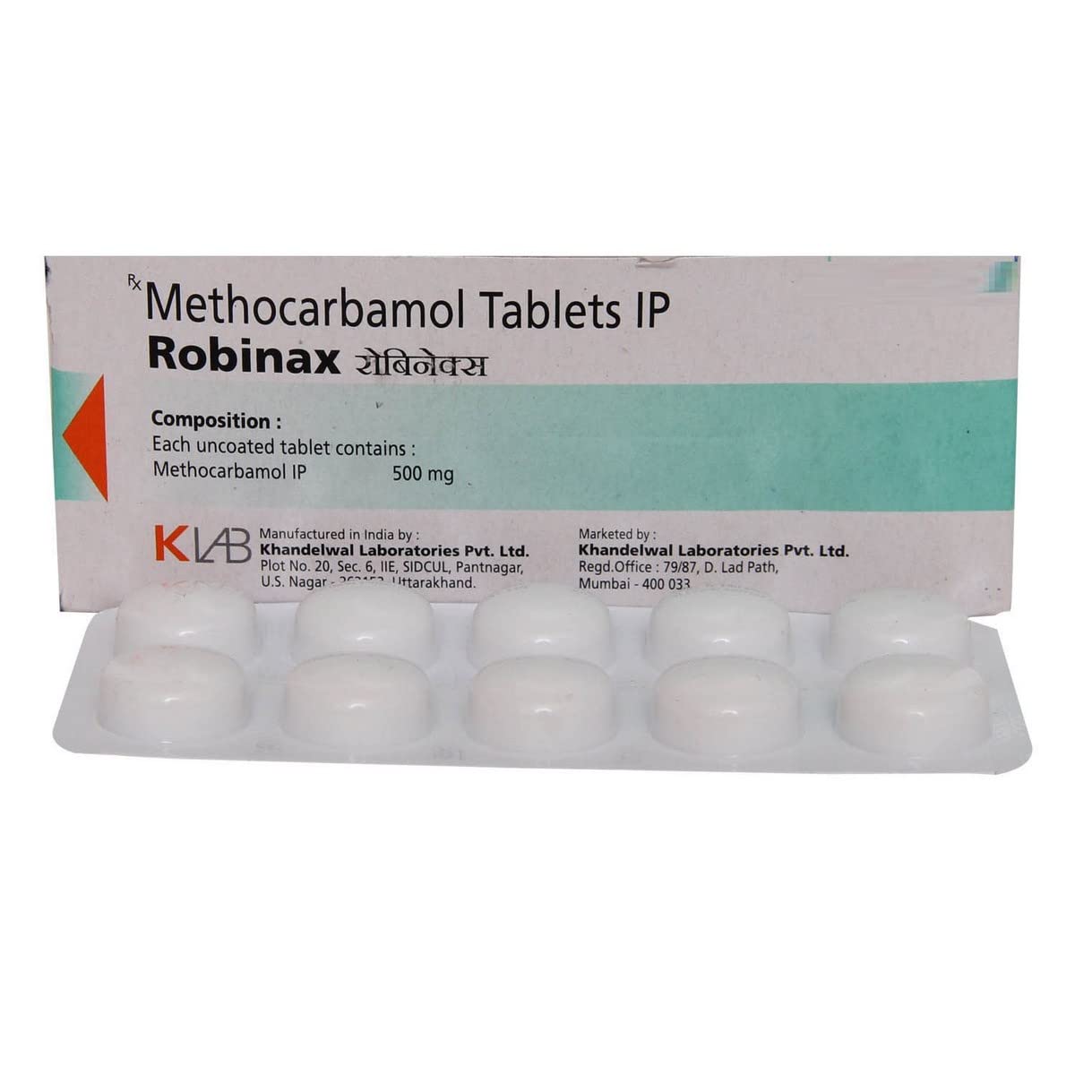 Robinax, Methocarbamol
