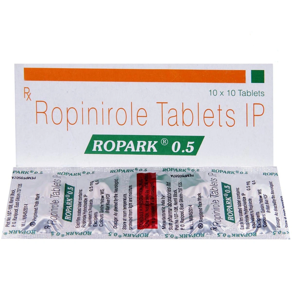 Ropark, Ropinirole
