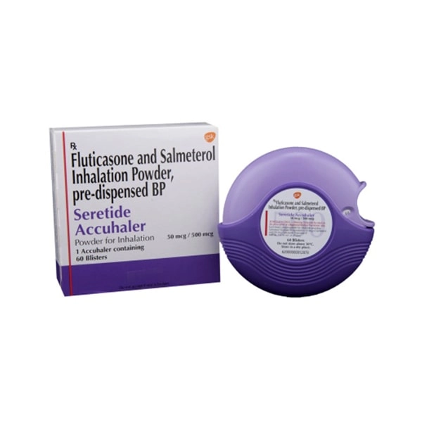 Seretide-50Mcg500Mcg-Accuhaler Seretide Accuhaler