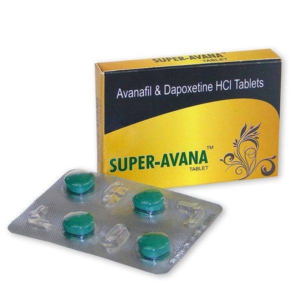 Super-Avana Avana,Avanafil,Dapoxetine