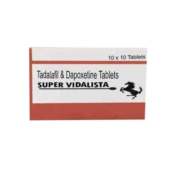 Super Vidalista,Tadalafil,Dapoxetine