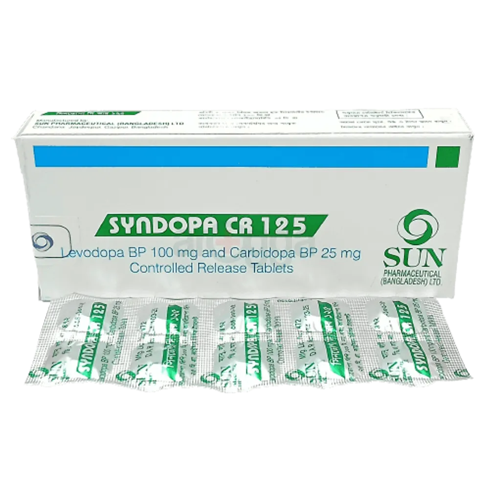 Syndopa CR, Carbidopa, Levodopa