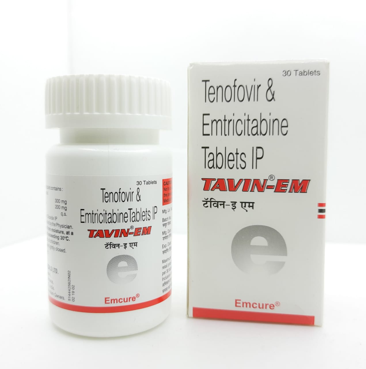 Tavin-EM Tavin EM,Emtricitabine,Tenofovir