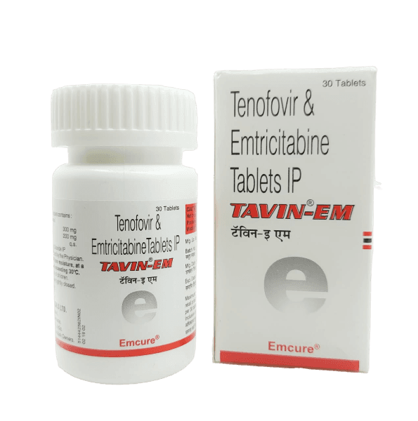Tavin-EM Tavin EM,Emtricitabine,Tenofovir
