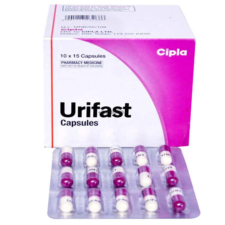 Urifast-100-mg Urifast, Nitrofurantoin