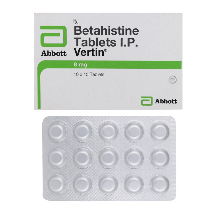 Vertin, Betahistine