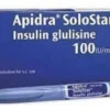 Apidra Solostar, Insulin