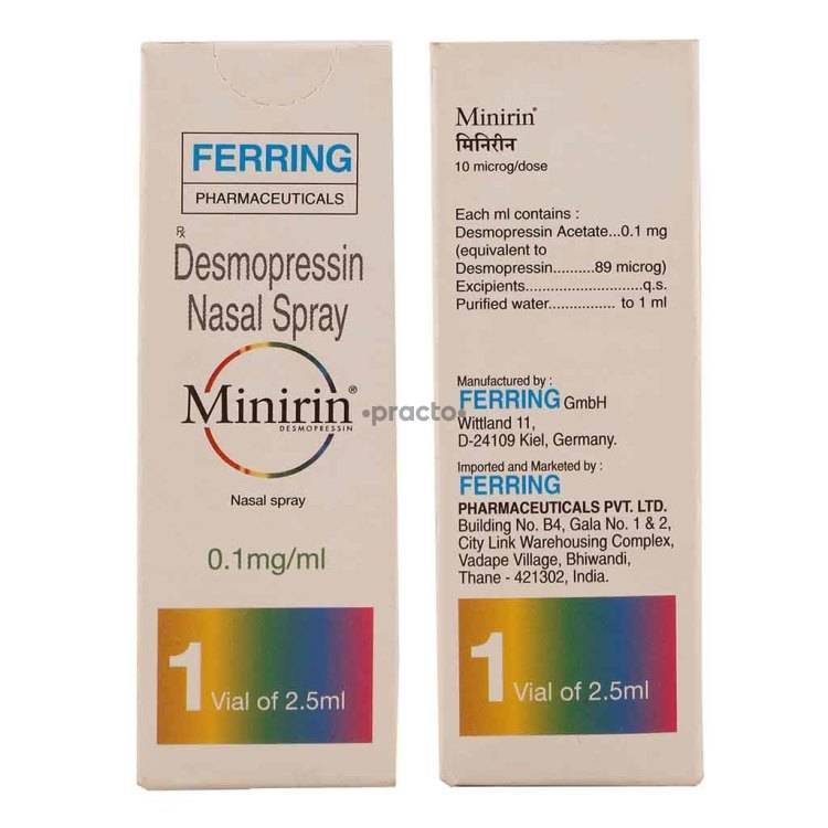 minirin-spray Minirin Nasal Spray, Desmopressin