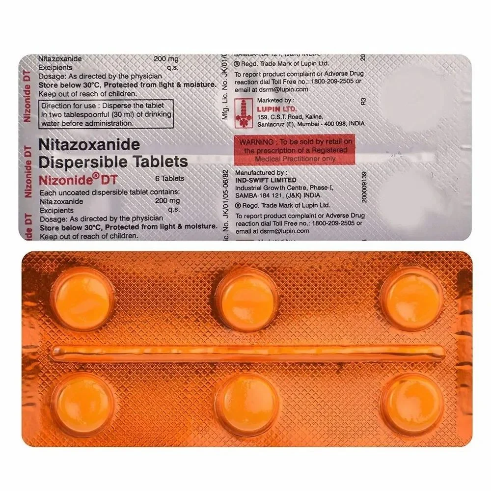 nizonide-dt-200 Nizonide,Nitazoxanide