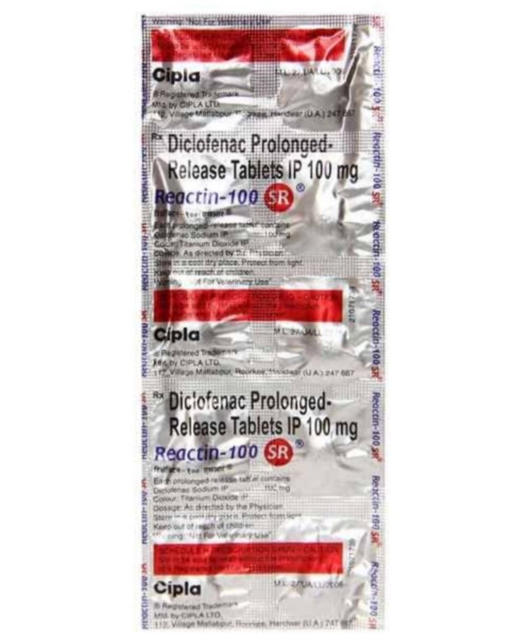 reactin-100-sr-tablet Reactin SR, Diclofenac