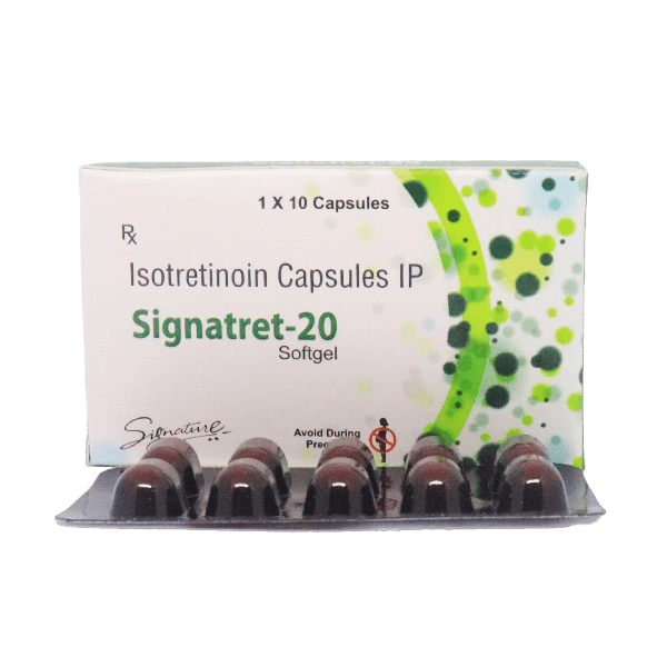 signatret-20-capsules Signatret, Isotretinoin