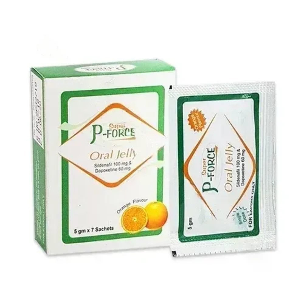 Super P-Force Oral Jelly,Sildenafil,Dapoxetine