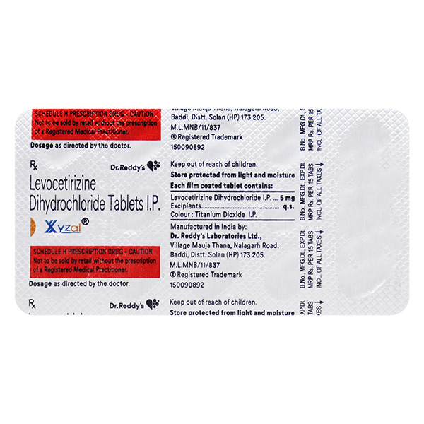 Xyzal, Levocetirizine