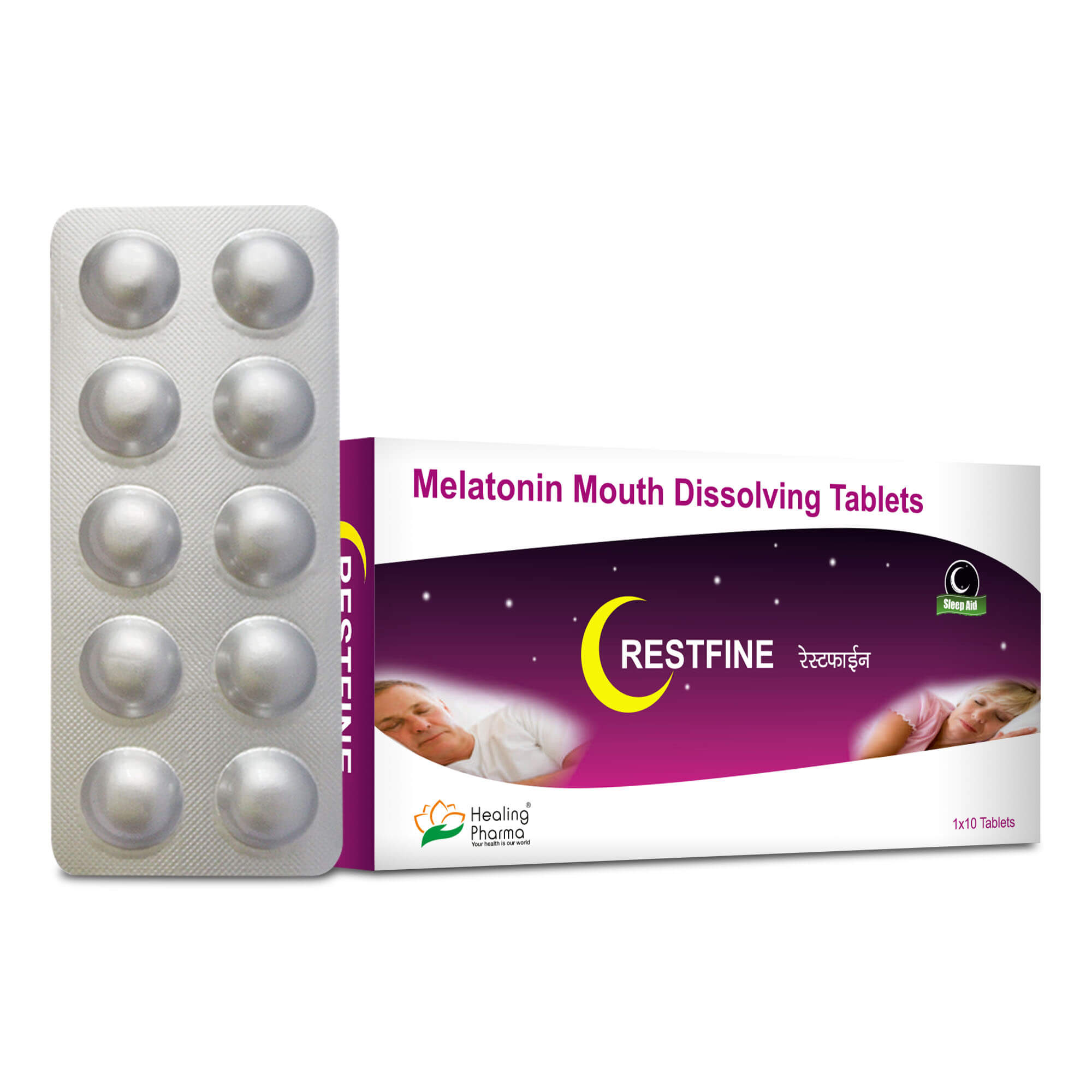 Restfine-Tablet-melatonin Restfine Melatonin