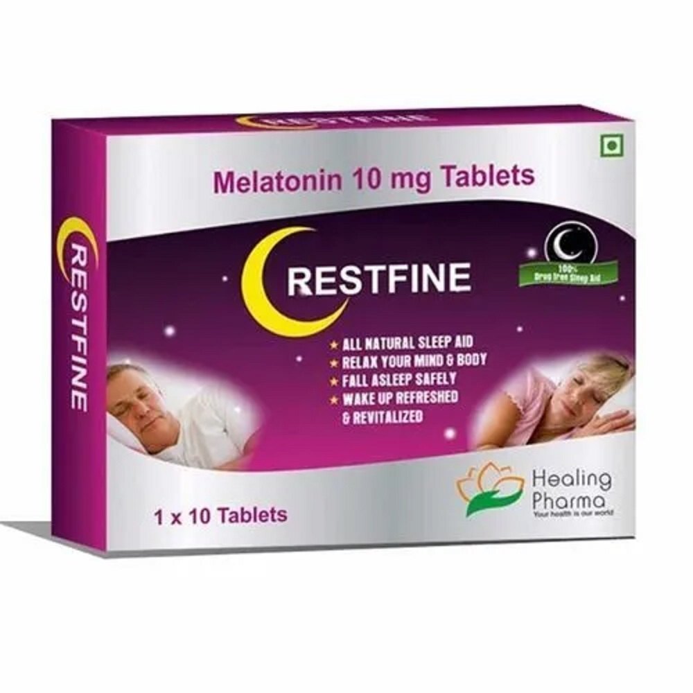 restfine-10mg-tablet-melatonin Restfine Melatonin